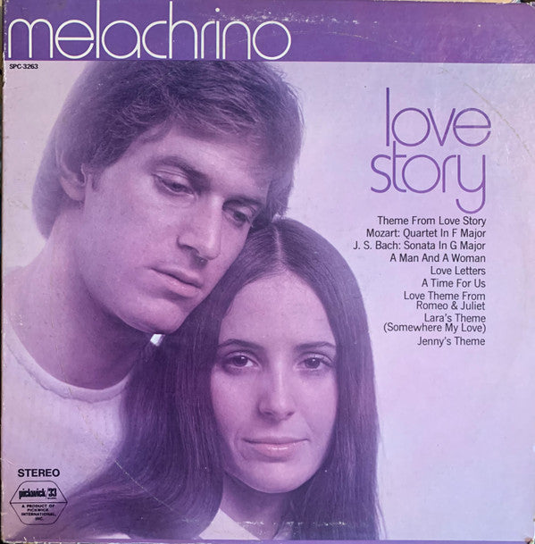 The Melachrino Strings : Theme From "Love Story" Played By The Melachrino Strings (LP, Album)