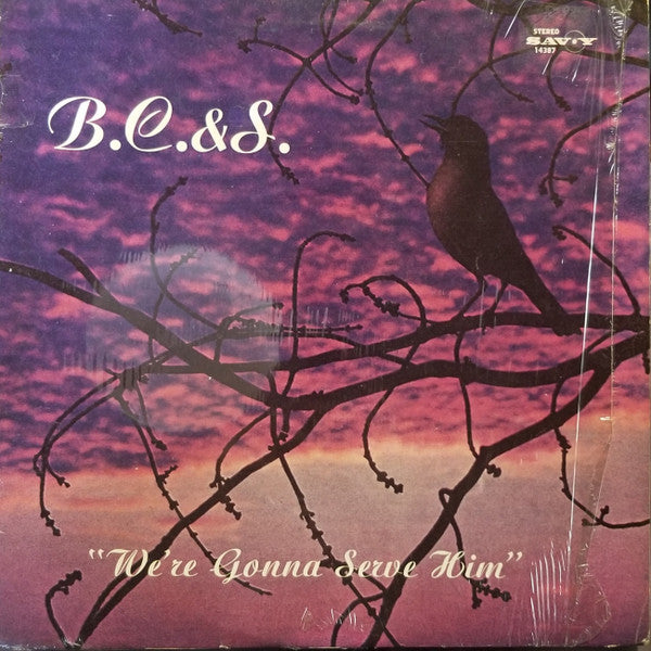 B. C. & S. : We're Gonna Serve Him (LP, Album)