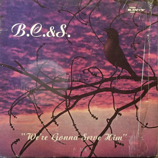B. C. & S. : We're Gonna Serve Him (LP, Album)