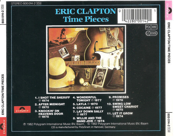 Buy Eric Clapton : Time Pieces - The Best Of Eric Clapton (CD