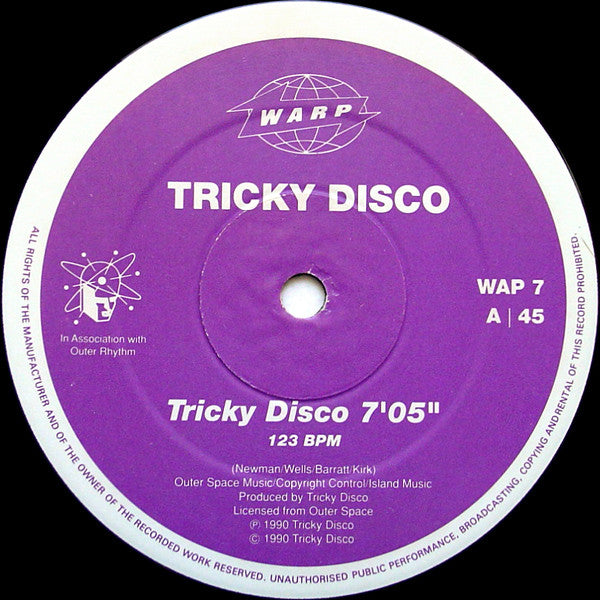 Tricky Disco : Tricky Disco (12", Single)