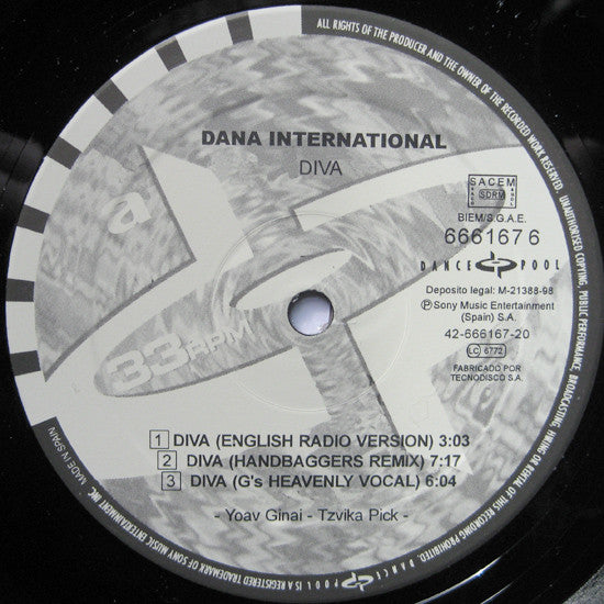 Dana International : Diva (12")