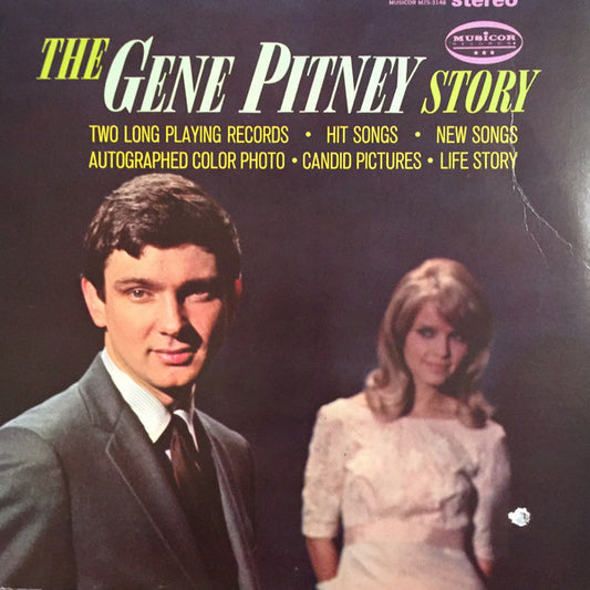 Gene Pitney : The Gene Pitney Story (2xLP, Comp, RE, Ora)