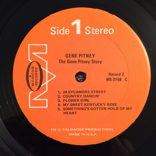 Gene Pitney : The Gene Pitney Story (2xLP, Comp, RE, Ora)