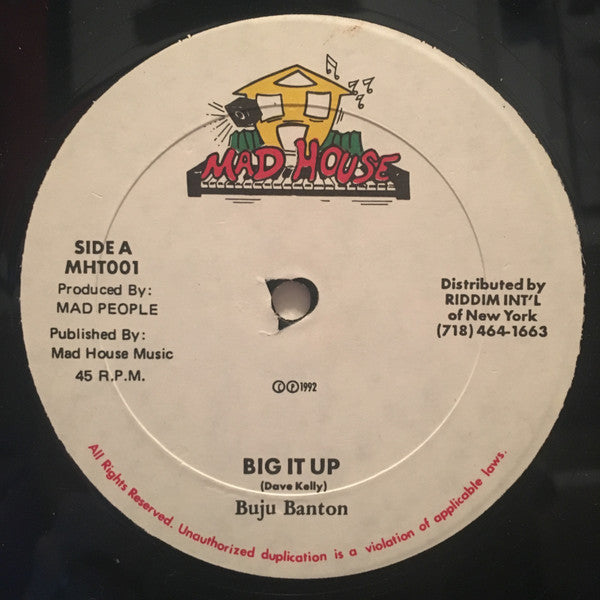 Buju Banton : Big It Up (12")