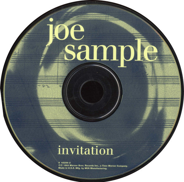 Joe Sample : Invitation (CD, Album)