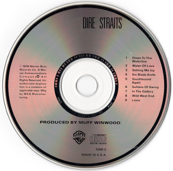 Dire Straits : Dire Straits (CD, Album, RE, All)