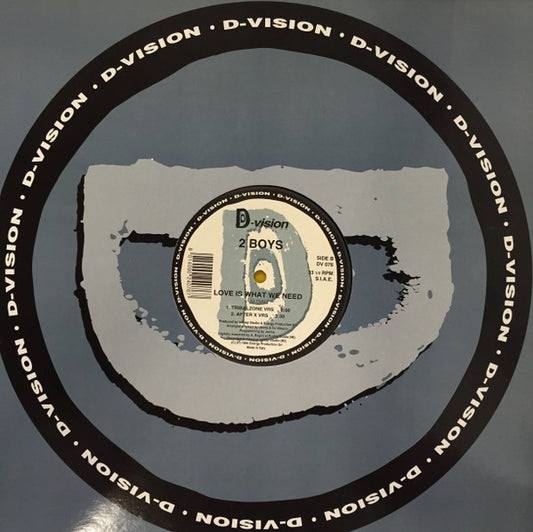 2 Boys* : Love Is What We Need (12")