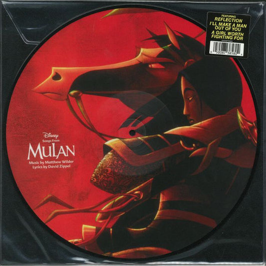 Various : Songs From Mulan (12", Comp, Pic)
