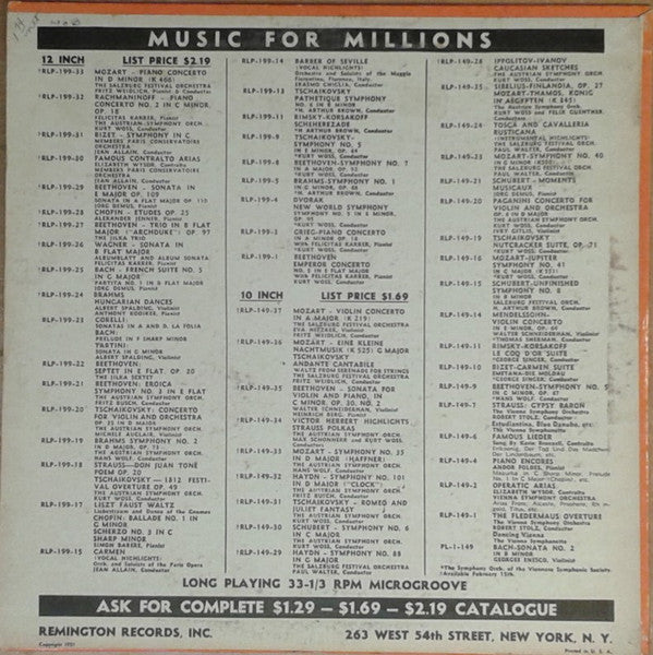 Paganini* / The Austrian Symphony Orchestra*, Ivry Gitlis, Kurt Woss* : Violin Concerto In D Major, Op. 6 (10")