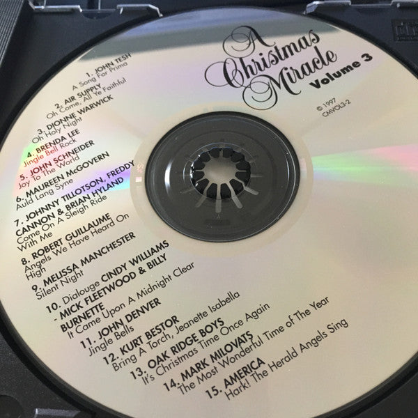 Various : A Christmas Miracle Volume 3 (CD, Comp)
