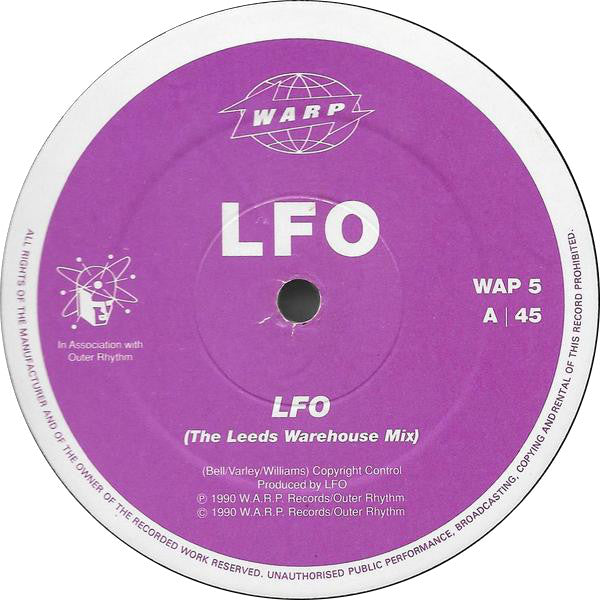 LFO : LFO (12", Pic)
