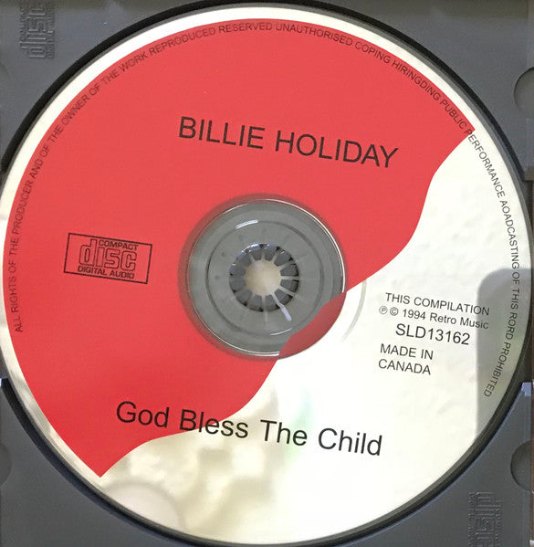 Billie Holiday : God Bless The Child (CD, Comp, RM)