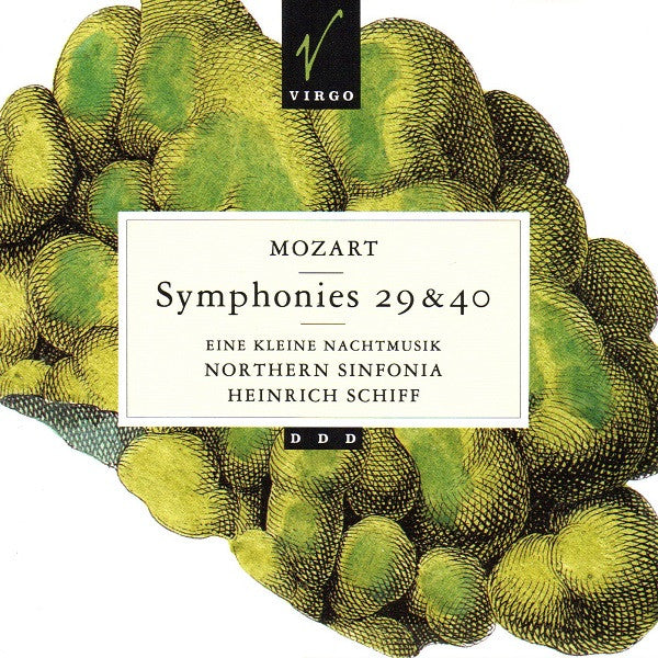 Mozart*, Northern Sinfonia, Heinrich Schiff : Symphonies 29 & 40, Eine Kleine Nachtmusik (CD, Album)