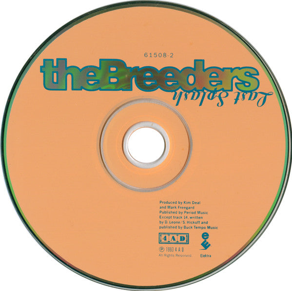 The Breeders : Last Splash (CD, Album, All)