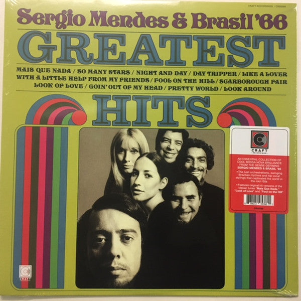 Sérgio Mendes & Brasil '66 : Greatest Hits (LP, Comp, RE)