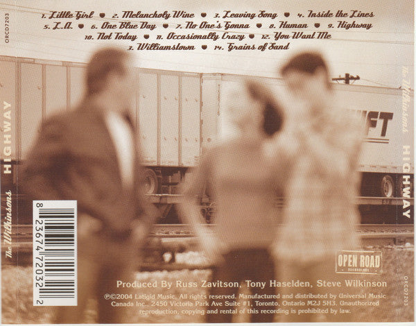 The Wilkinsons : Highway (CD, Album)