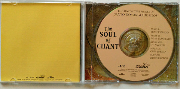 The Benedictine Monks Of Santo Domingo De Silos* : The Soul Of Chant (CD, Album, Club)