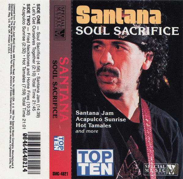 Santana : Soul Sacrifice (Cass, Comp)
