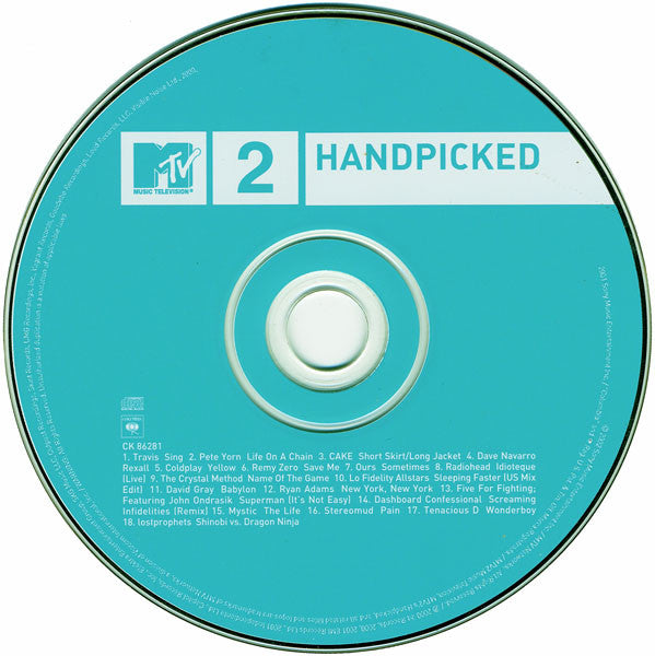 Various : MTV2 Handpicked (CD, Comp)