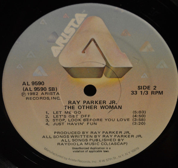 Ray Parker Jr. : The Other Woman (LP, Album)