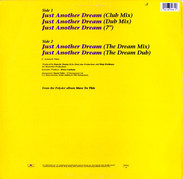 Cathy Dennis : Just Another Dream (12", Single)