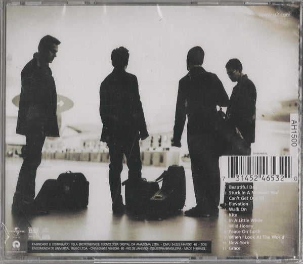 U2 : All That You Can't Leave Behind (CD, Album, RE, RP, AH)
