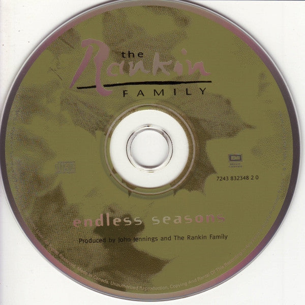 The Rankin Family : Endless Seasons (CD, Album)