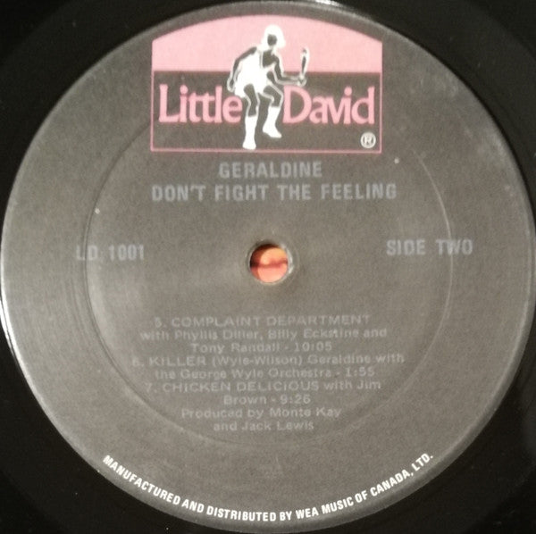 Geraldine (11) : Don't Fight The Feeling (LP, Album)