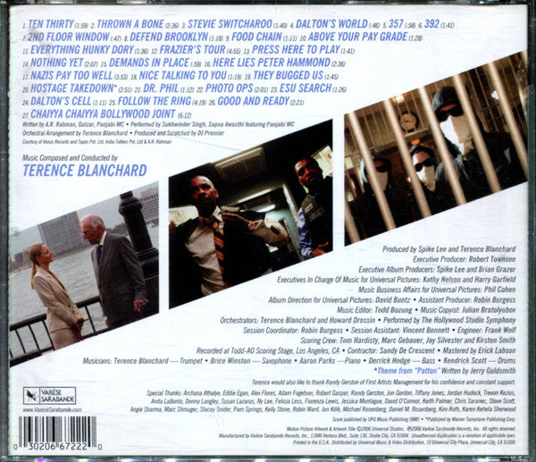 Terence Blanchard : Inside Man (Original Motion Picture Soundtrack)  (CD, Album)