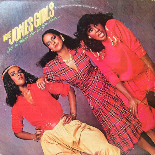 The Jones Girls : Get As Much Love As You Can (LP, Album)