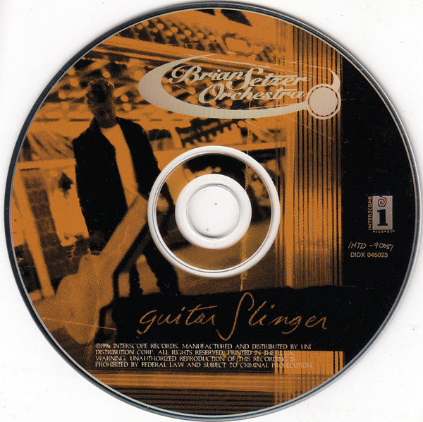 Brian Setzer Orchestra : Guitar Slinger (CD, Club, CRC)