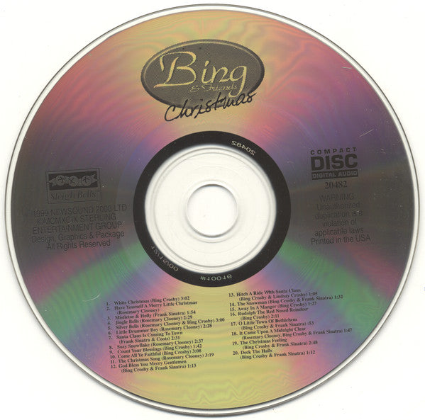 Various : Bing & Friends Christmas (CD, Album)