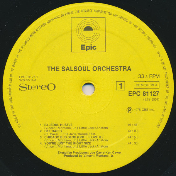 The Salsoul Orchestra : The Salsoul Orchestra (LP, Album)