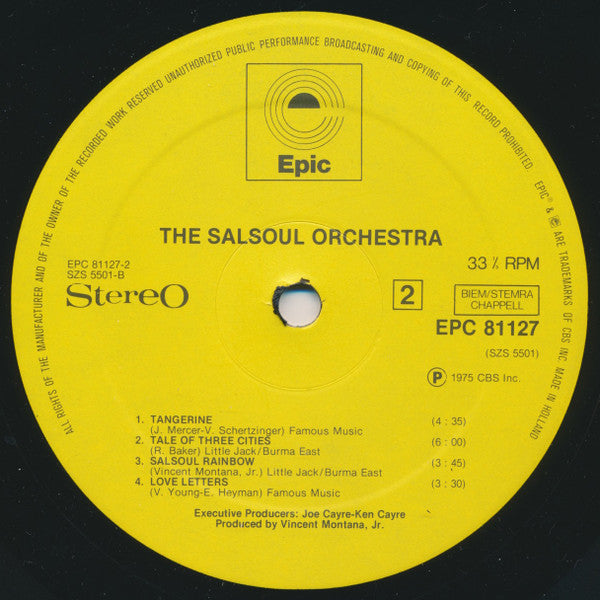 The Salsoul Orchestra : The Salsoul Orchestra (LP, Album)