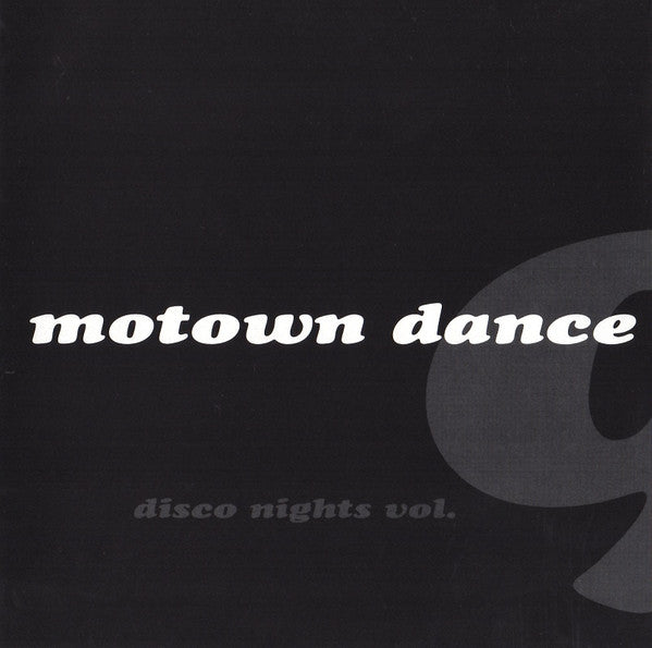 Various : Motown Dance (Disco Nights Vol. 9) (CD, Comp)