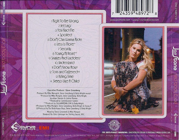 Joss Stone : Mind Body & Soul (CD, Album)