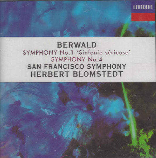 Berwald* - San Francisco Symphony, Herbert Blomstedt : Symphony No. 1 “Sinfonie Sérieuse” / Symphony No. 4 (CD, Album, Club)