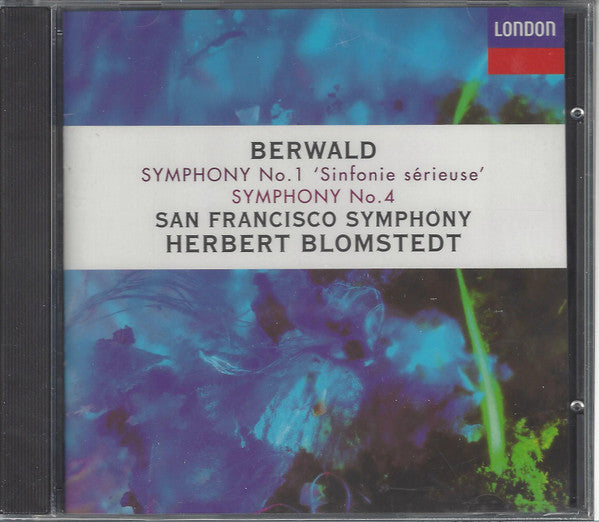 Berwald* - San Francisco Symphony, Herbert Blomstedt : Symphony No. 1 “Sinfonie Sérieuse” / Symphony No. 4 (CD, Album, Club)