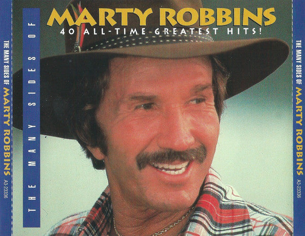 Marty Robbins : The Many Sides Of Marty Robbins 40 All-Time Greatest Hits! (3xCD, Comp)