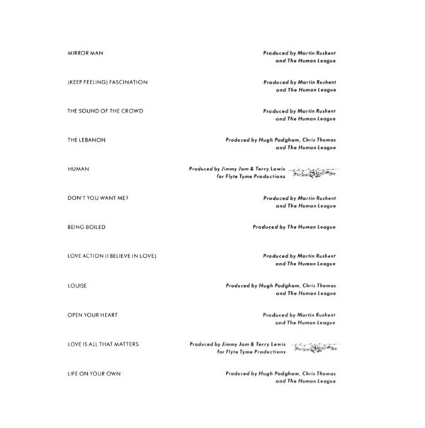 Human League* : Greatest Hits (CD, Comp, Club)