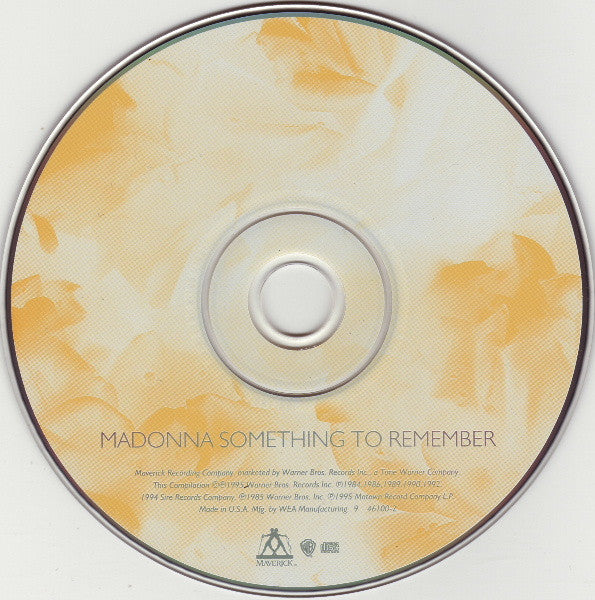 Madonna : Something To Remember (CD, Comp, SRC)