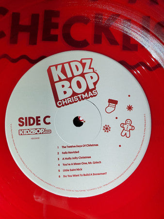 Kidz Bop Kids : Kidz Bop Christmas (LP, Gre + LP, Red + Ltd)