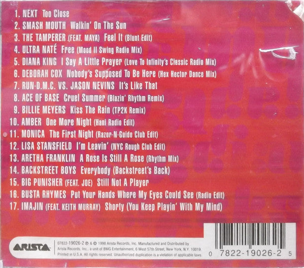 Various : Ultimate Dance Party 1999 (CD, Mixed)