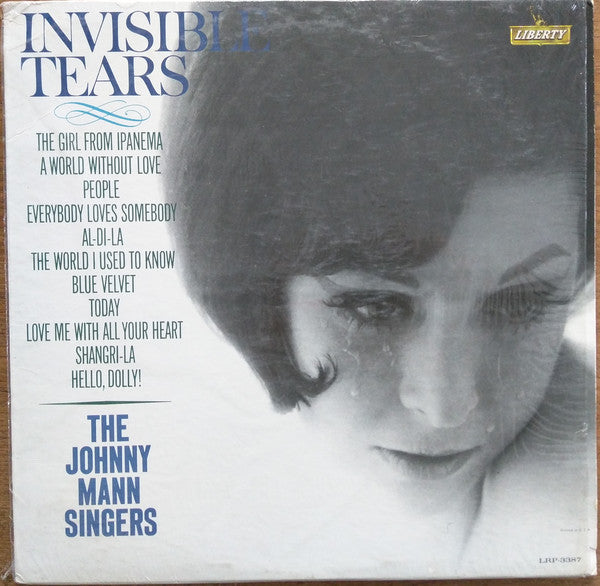 The Johnny Mann Singers : Invisible Tears (LP, Album, Mono)