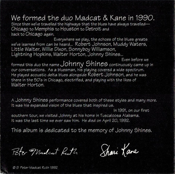 Madcat (2) & Shari Kane : Key To The Highway (CD)