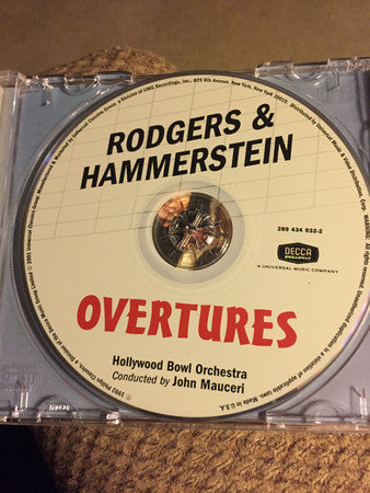 Hollywood Bowl Orchestra • John Mauceri - Rodgers & Hammerstein : Opening Night (The Overtures) (CD, RE)