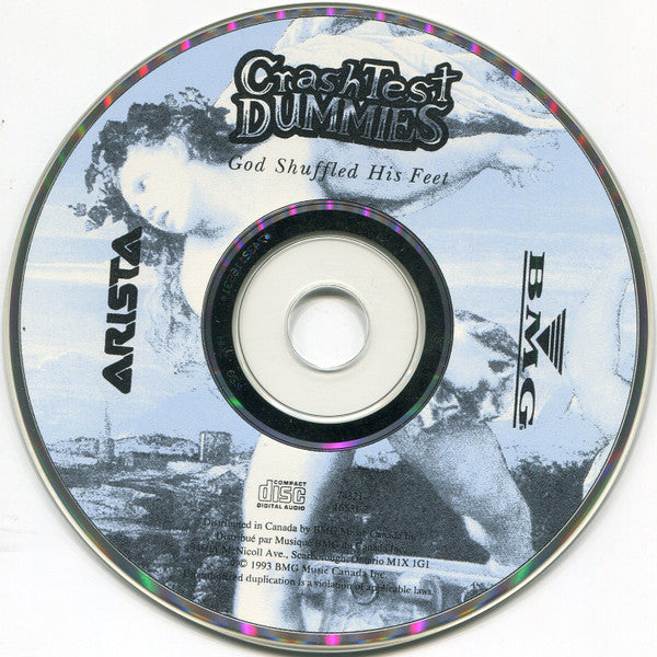 Crash Test Dummies : God Shuffled His Feet (CD, Album)