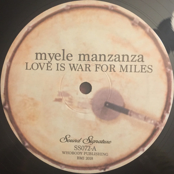 Myele Manzanza : Love Is War For Miles (12")
