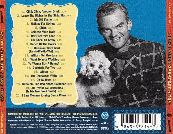 Spike Jones : Greatest Hits!!! (CD, Comp, RM)